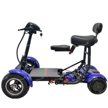 Электро трицикл GreenCamel Кольт 815 (36V 15,6Ah 2x400W) FAT синий