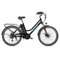 Электровелосипед Eltreco Gelbert Moon Черный